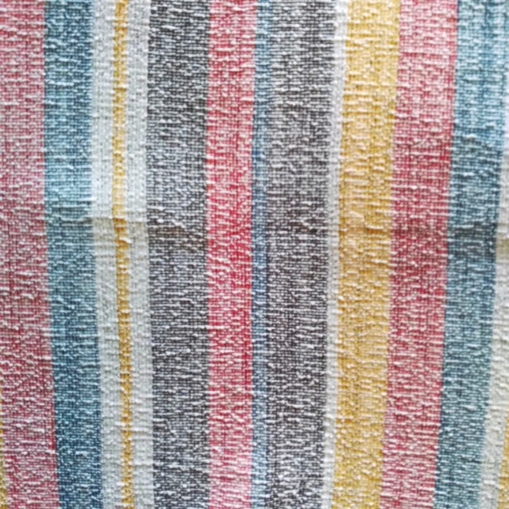 W5 Multicolor Striped High Neckline top, size M - Picture 2 of 7